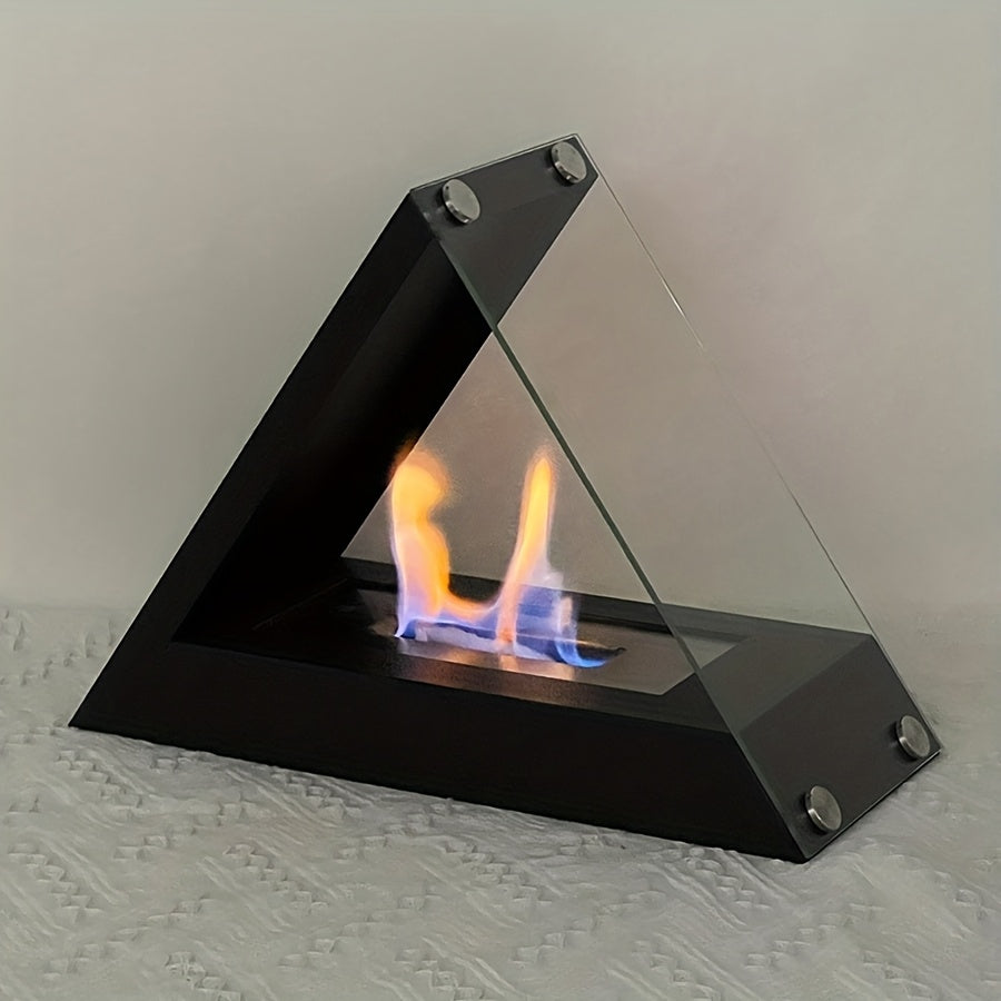 Cheminée de table triangle