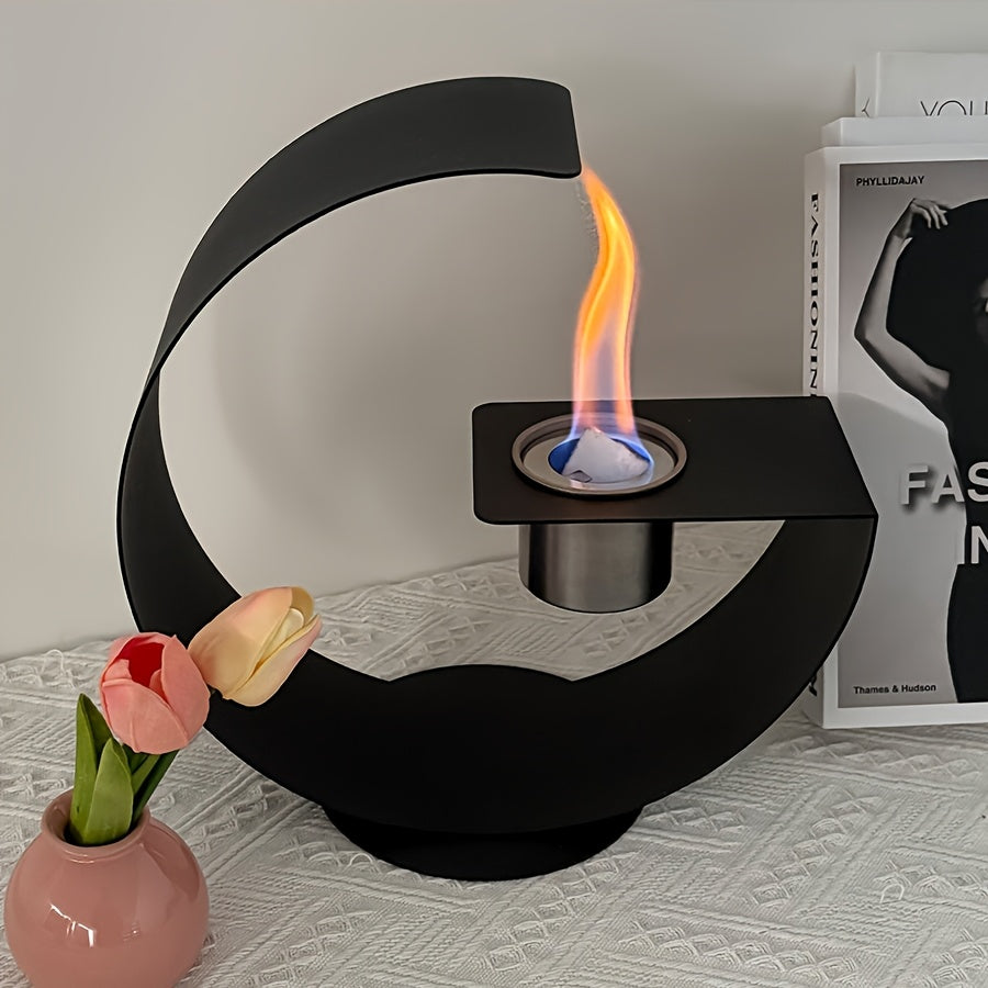 Cheminée de table acier