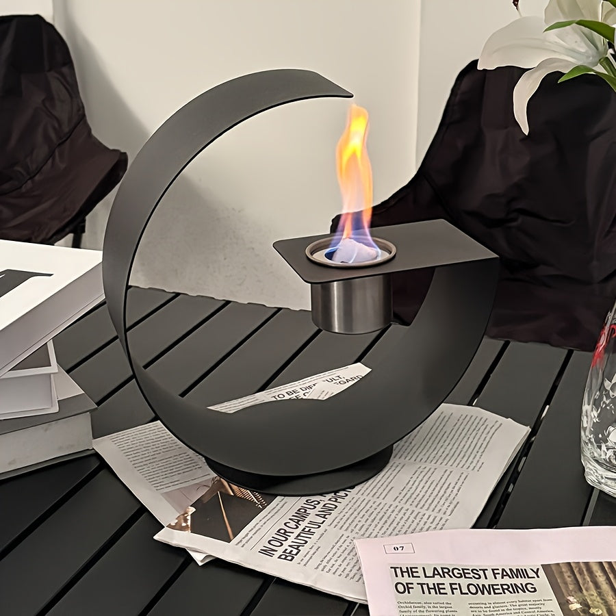 Cheminée de table acier