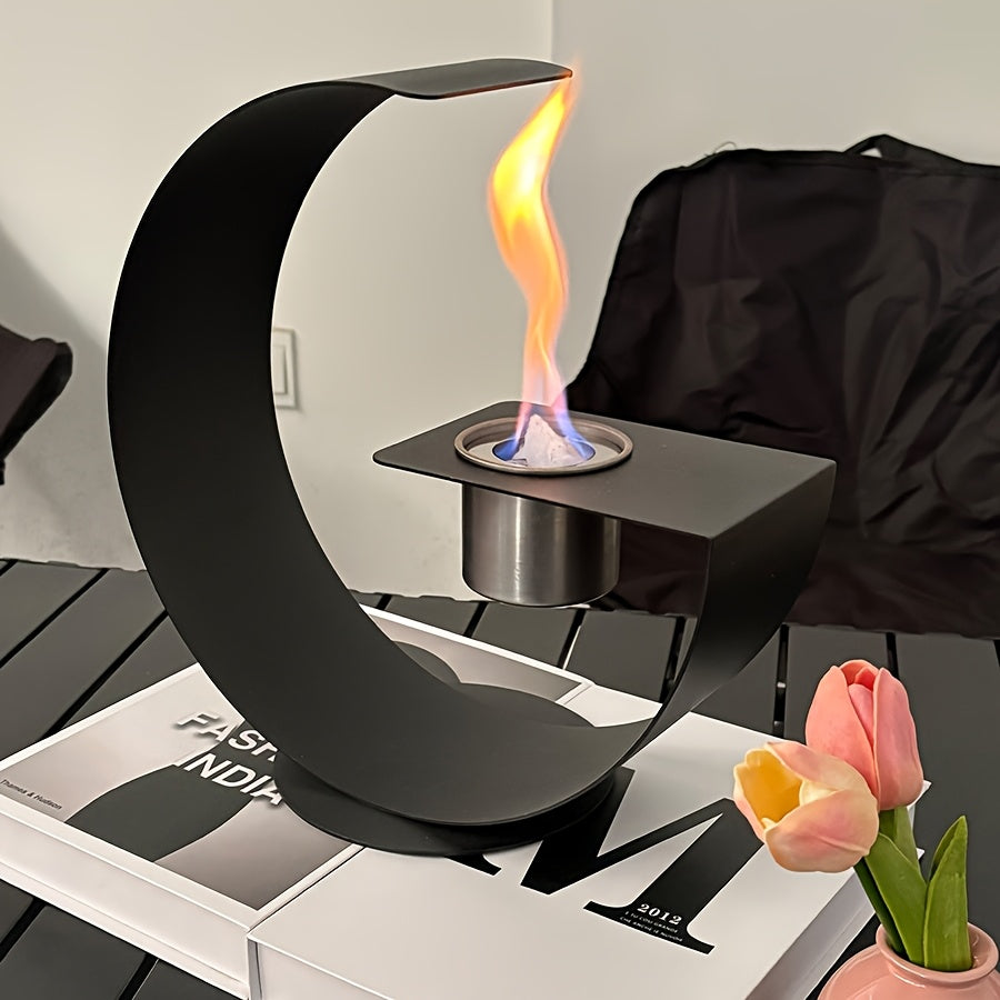 Cheminée de table acier